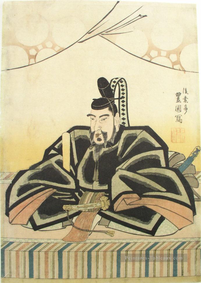 l’érudit Sugawara no Michizane Utagawa Toyokuni japonais Peintures à l'huile
